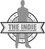 black and white image of indie award